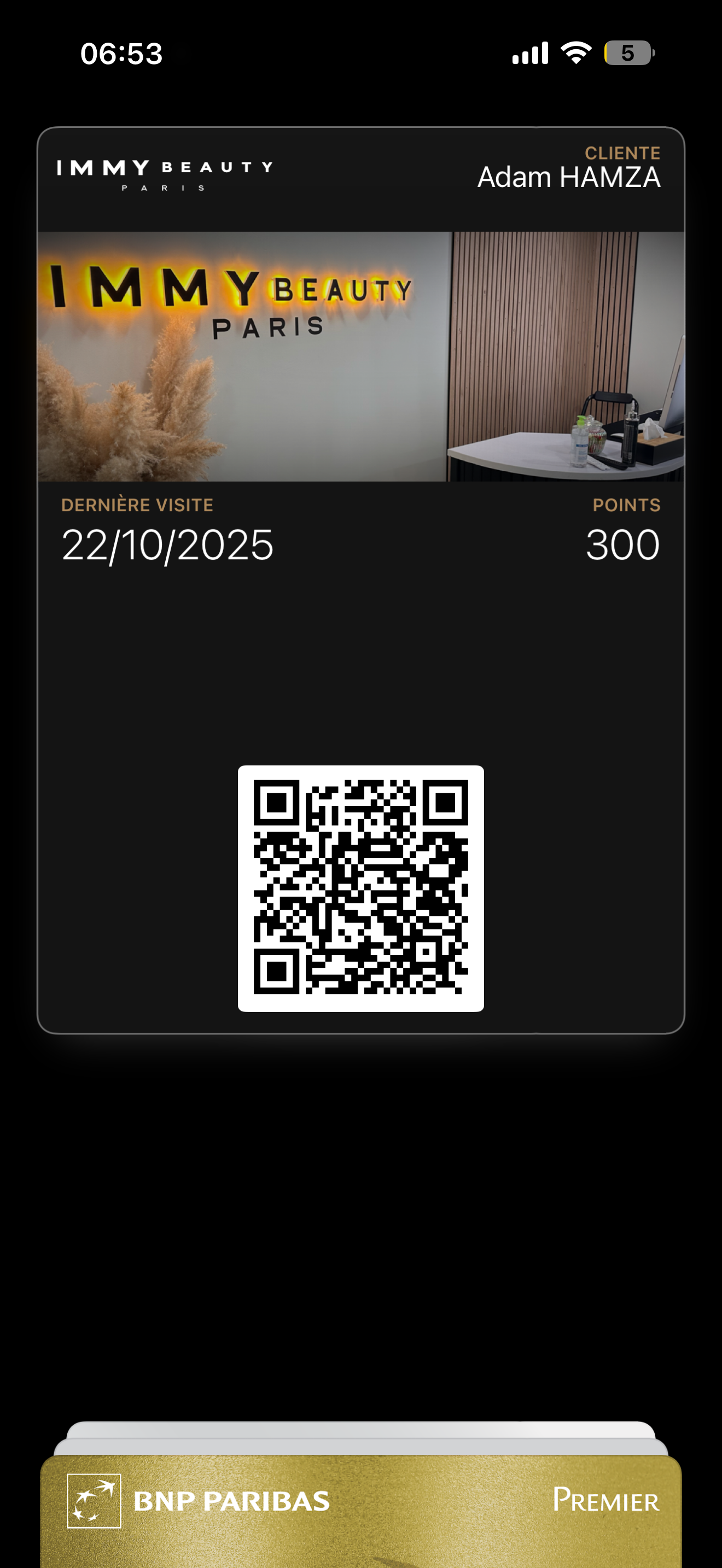 Carte fidélité Apple Wallet